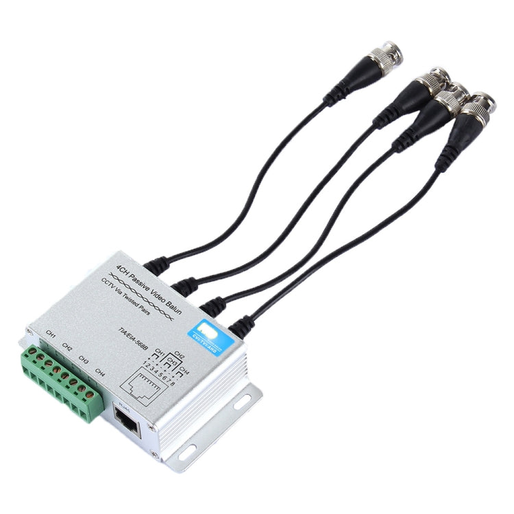 HD204A-F HD-CVI/TVI/AHD CCTV 4CH UTP Passive Video Balun, HD204A-F HD204A-F HD-CVI/TVI/AHD CCTV 4CH UTP Passive Video Balun, HD204A-F
